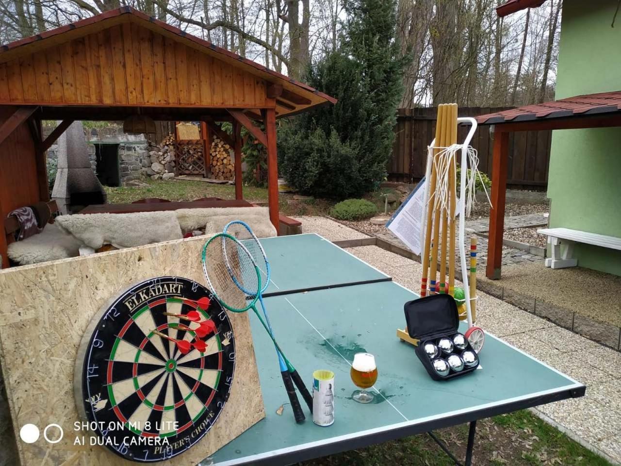 Chata Lazne Evzenie Klášterec nad Ohří Buitenkant foto