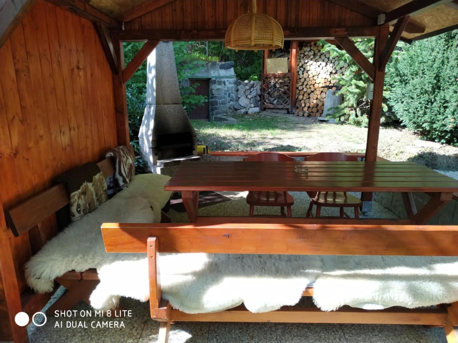 Chata Lazne Evzenie Klášterec nad Ohří Buitenkant foto
